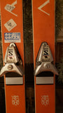 Vintage OLIN MARK IV COMP IV Snow Skis, Old School Twin Tip, 180cm, Salomon S444 - LongSkisTruck