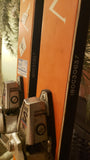 Vintage OLIN MARK IV COMP IV Snow Skis, Old School Twin Tip, 180cm, Salomon S444 - LongSkisTruck