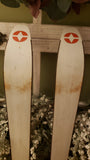 Vintage OLIN MARK IV COMP IV Snow Skis, Old School Twin Tip, 175cm, Salomon S626 - LongSkisTruck