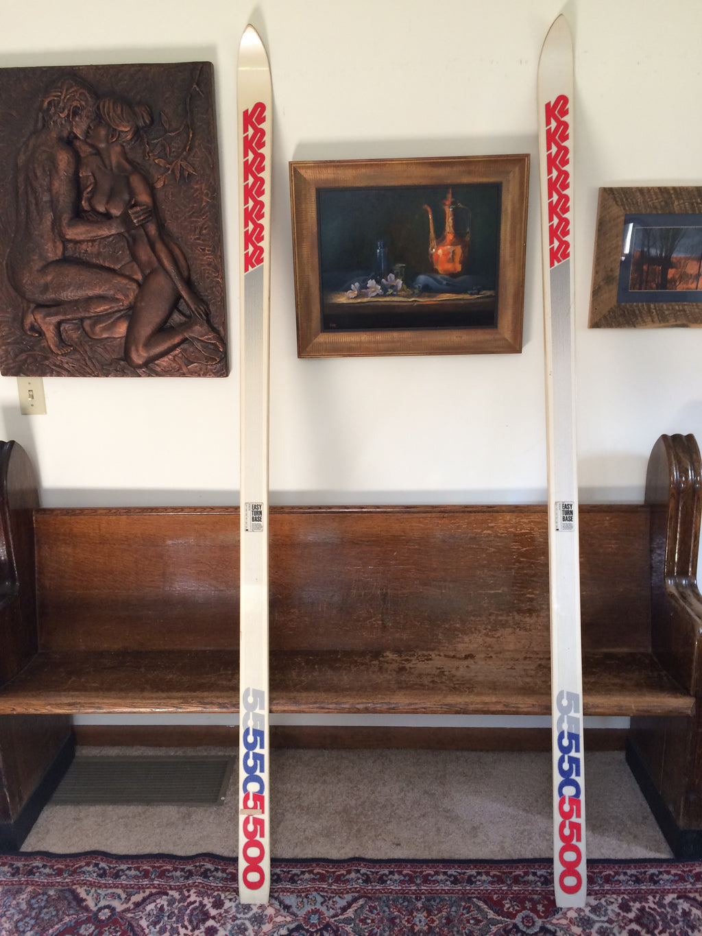 K2 5500 Vintage Snow Skis 1985-87 NOS Never Drilled