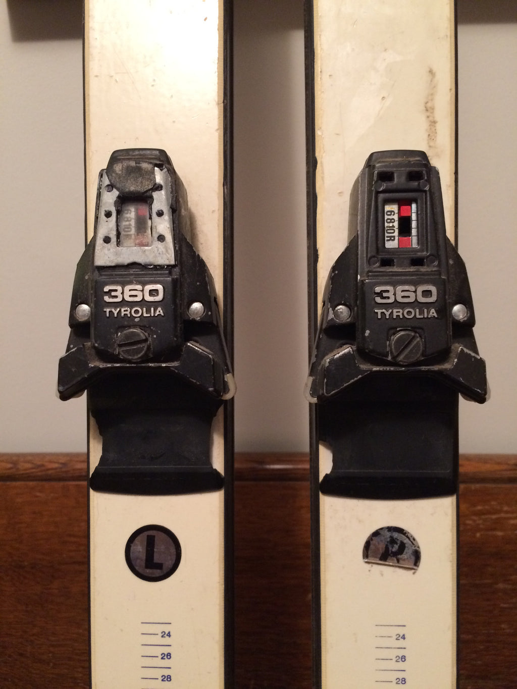 k2 710 comp skis K2 710-FO Vintage Snow Ski 204cm with Tyrolia 360R Bindings
