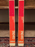 Vintage 1980 K2 710-FO Snow Ski 204cm w/ Tyrolia 360R Bindings For Sale: - LongSkisTruck