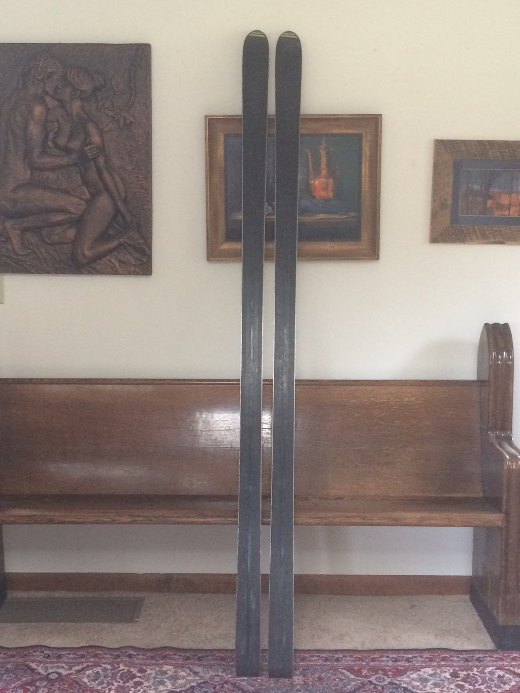 Dynamic VR17 207cm Vintage Race Skis — “The Bitcoin Ski” | Museum