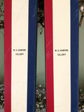 VERY RARE VINTAGE SNOW SKIS K2 COMPETITION FOUR CANADA RED WHITE BLUE TOP/BOTTOM 195cm NICE - LongSkisTruck