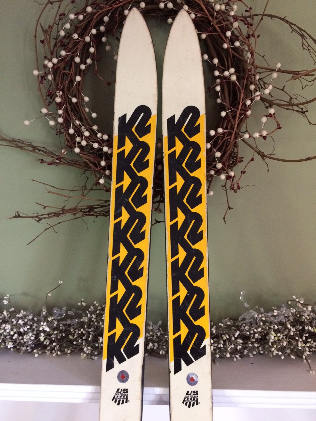 1980's k2 skis K2 810-FO Snow Ski 200cm Vintage 1980