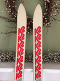 Vintage Snow Skis For sale: K2 5500 w/ Tyrolia 480 Bindings 185cm Great Bump Ski - LongSkisTruck