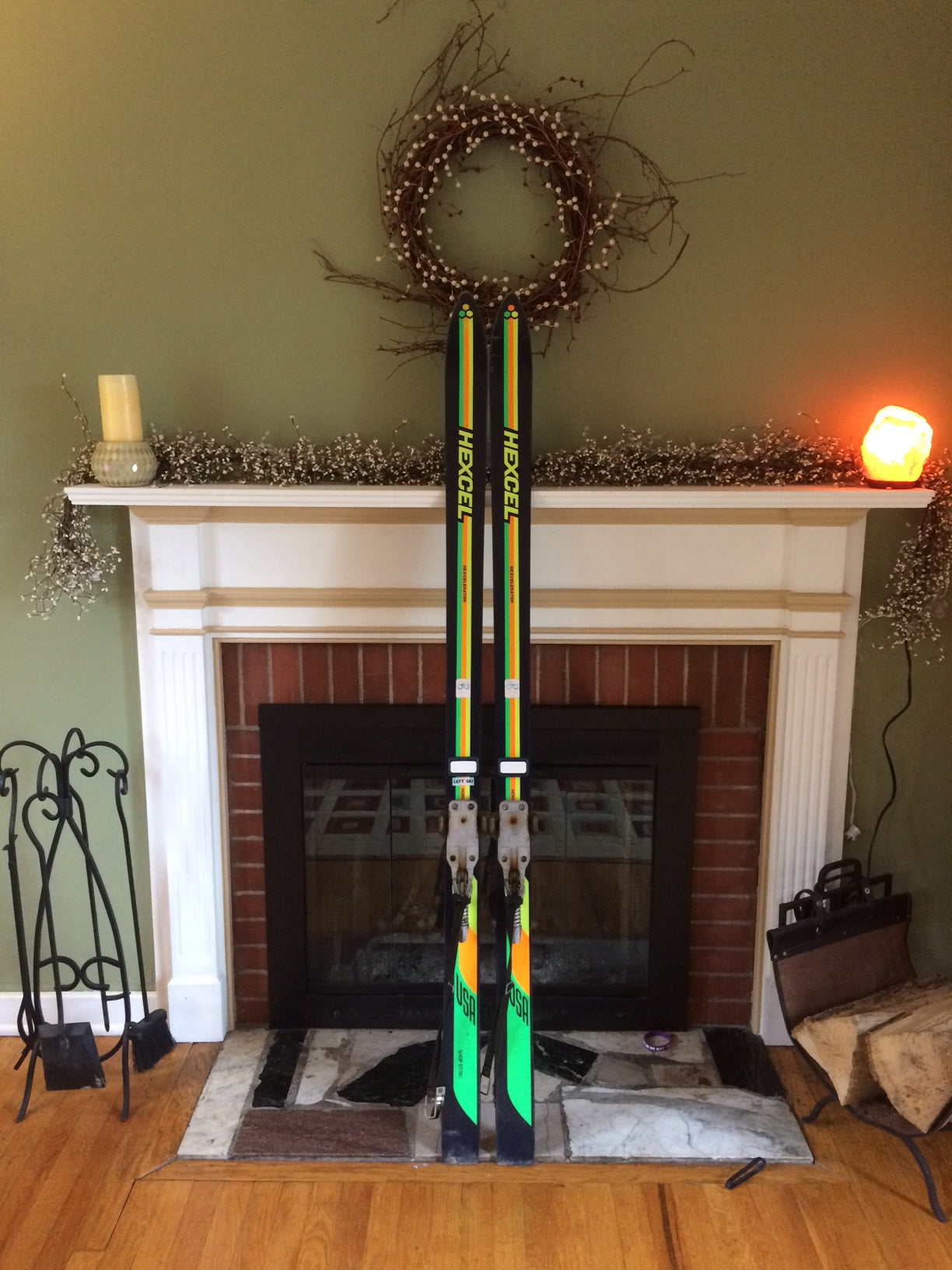 HEXCEL HEXCELERATOR 170cm — full-length top sheet view with Spademan bindings | LongSkisTruck