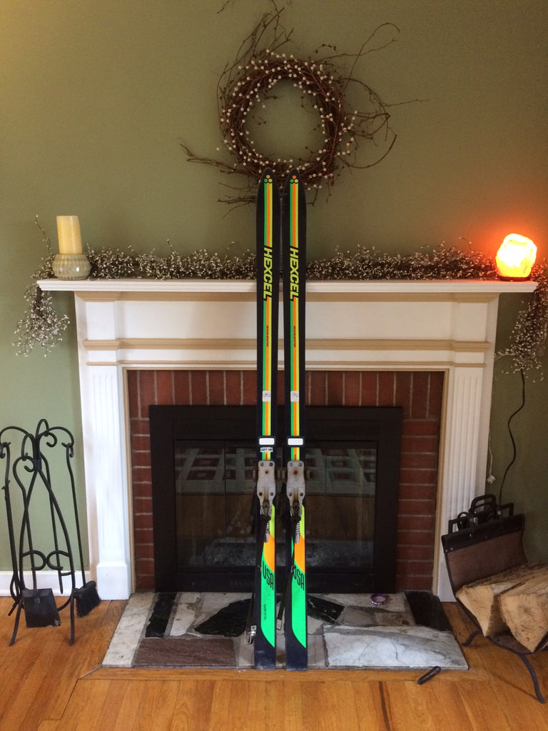 HEXCEL HEXCELERATOR 170cm — full-length top sheet view with Spademan bindings | LongSkisTruck