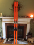 Vintage Snow Skis For Sale: Spalding SIDERAL "Numero Uno" 215cm GS Tyrolia 360 - LongSkisTruck