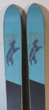 Used Wolf Ski Company Black Smoke 190 cm Snow Ski For Sale - LongSkisTruck