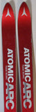 Vintage Atomic "Red Sleds" Snow Skis For Sale ARC Team RS 210cm with Salomon 737 - LongSkisTruck